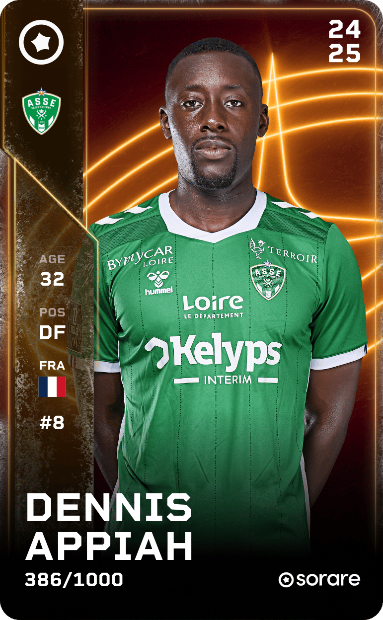 Dennis Appiah 2024-25 • Limited 386/1000