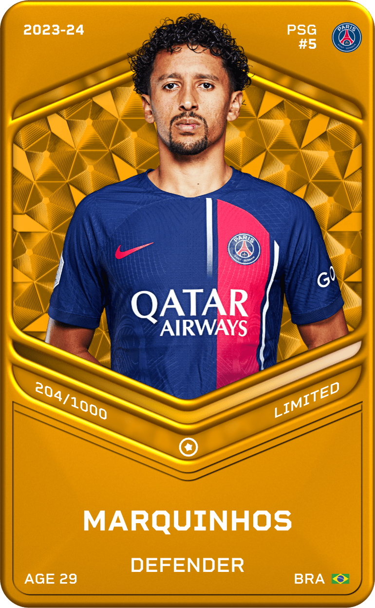 Marquinhos 2023-24 • Limited 204/1000