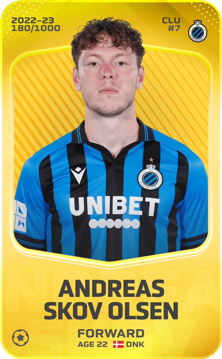 Andreas Skov Olsen 2022-23 • Limited 180/1000