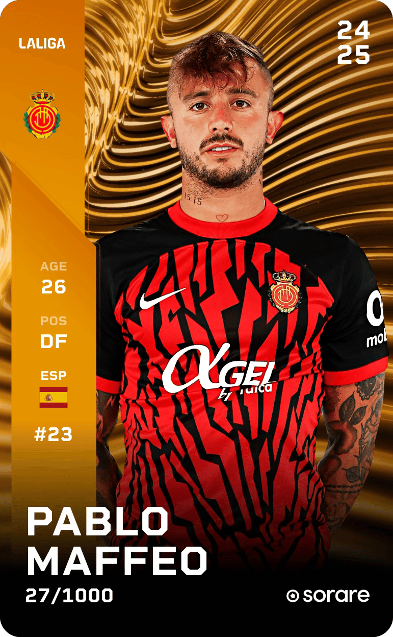 Pablo Maffeo 2024-25 • Limited 27/1000