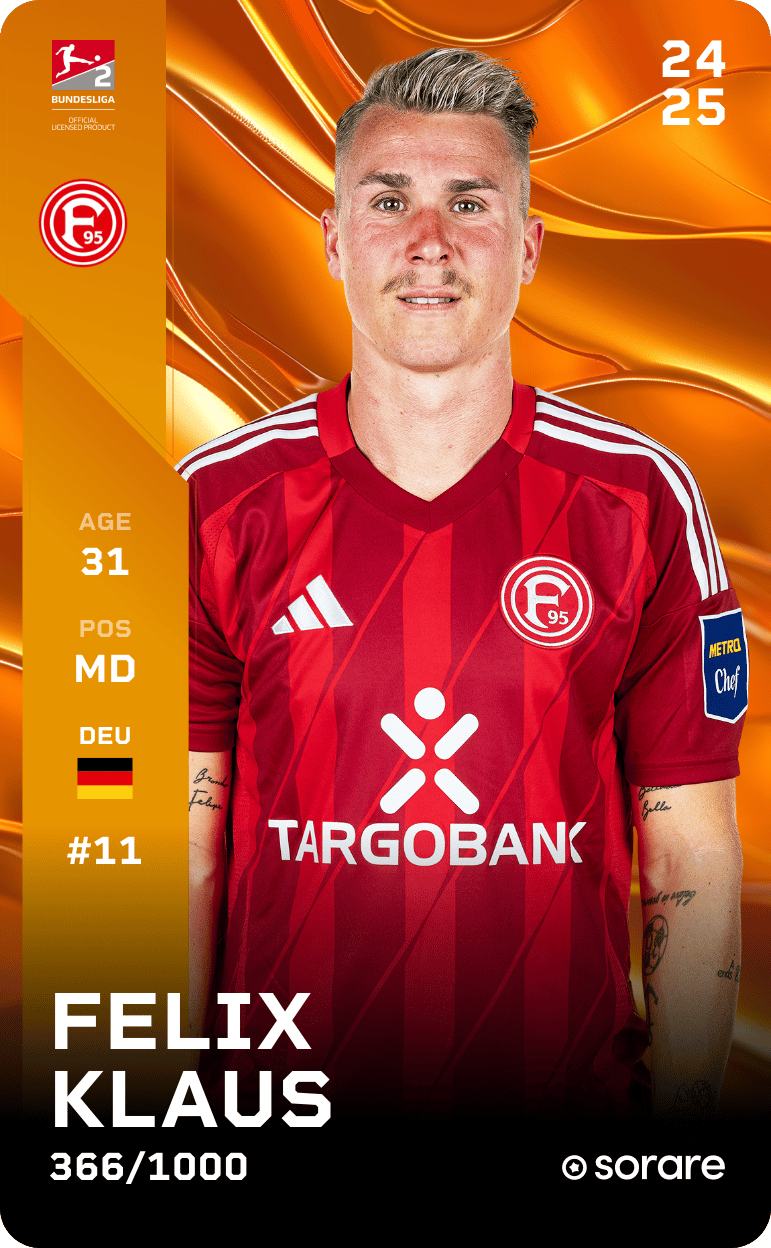 Felix Klaus 2024-25 • Limited 366/1000