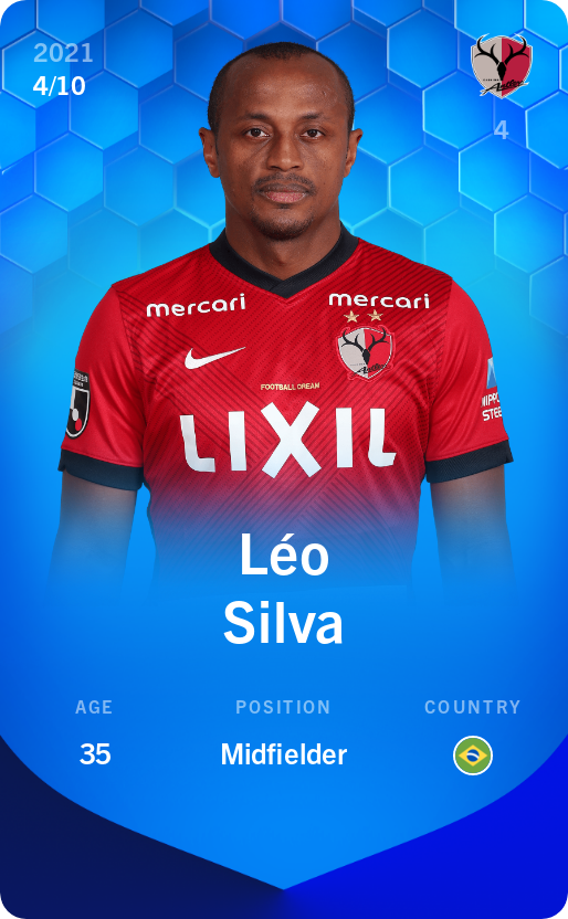 Sorare - Sorare Official - Léo Silva 2021-22 • Super Rare 4/10 - NFT # 91404916118164709673175977728335554829609024130715962179094182483955835312716