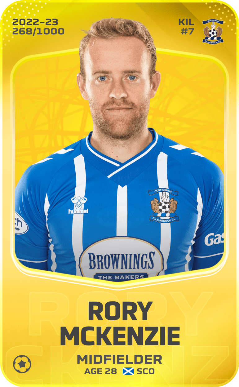 Rory McKenzie 2022-23 • Limited 268/1000