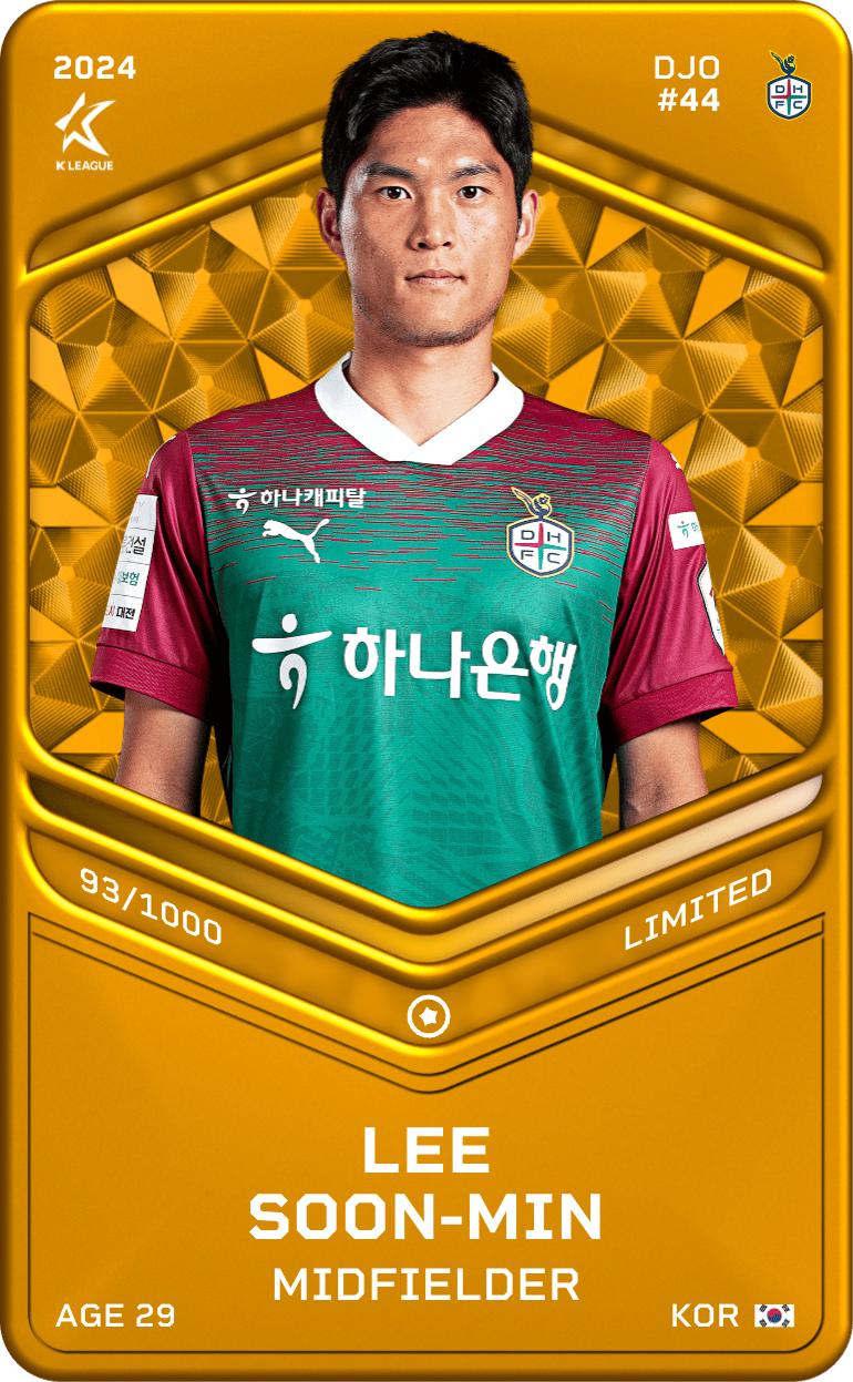 Lee Soon-Min 2024-25 • Limited 93/1000