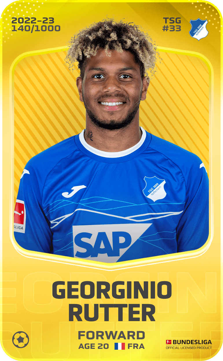 Georginio Rutter 2022-23 • Limited 140/1000