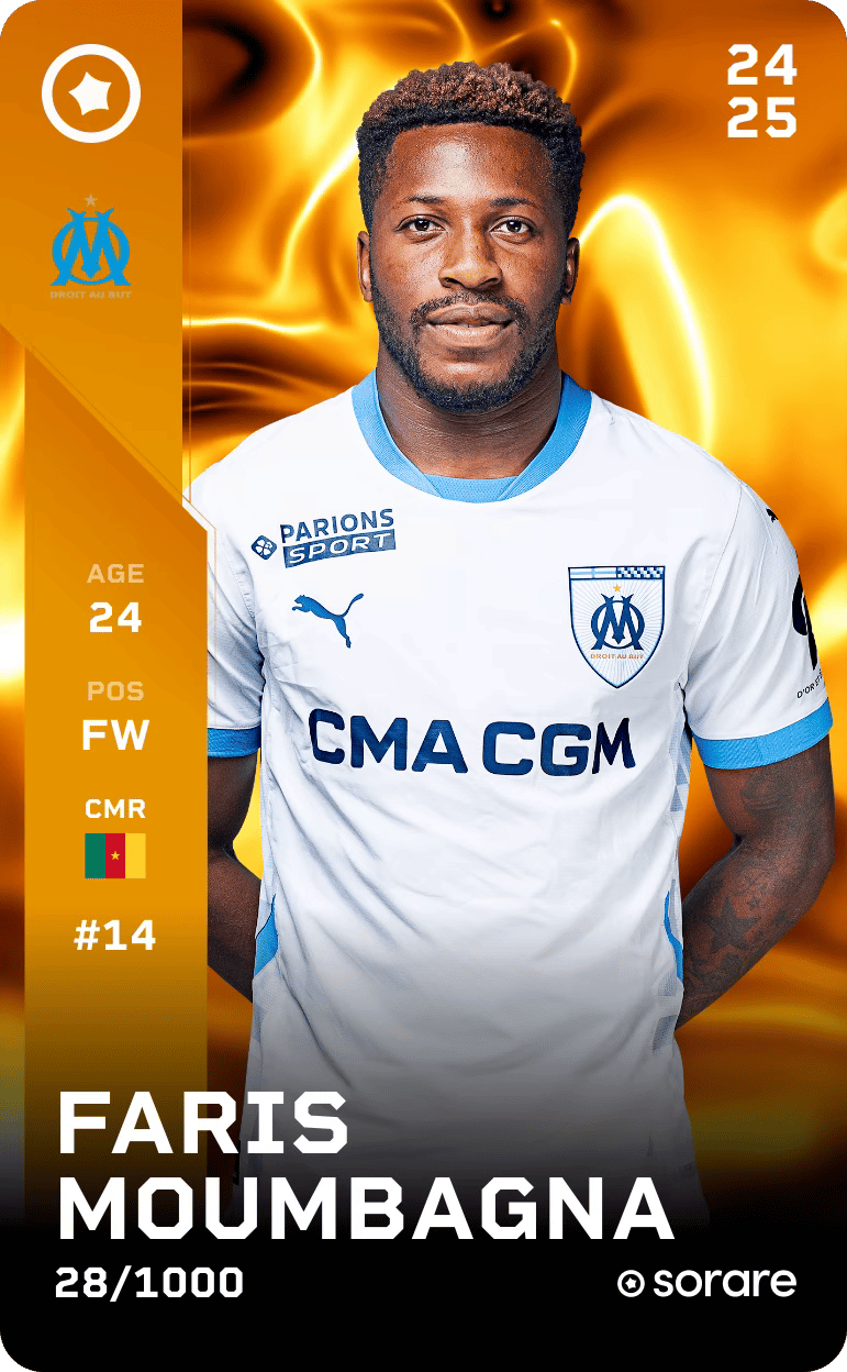 Faris Moumbagna 2024-25 • Limited 28/1000