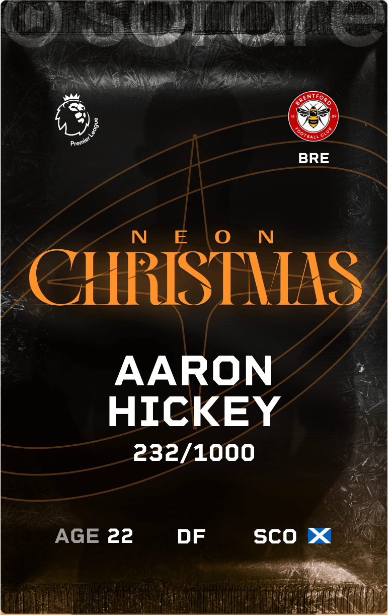 Aaron Hickey 2024-25 • Limited 232/1000