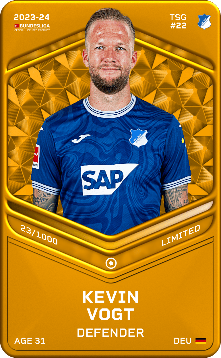 Kevin Vogt 2023-24 • Limited 23/1000