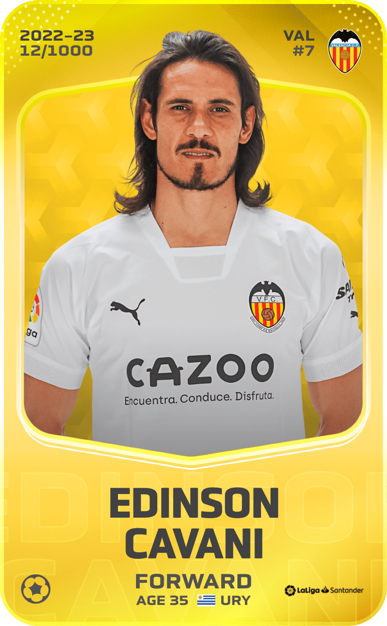 Edinson Cavani 2022-23 • Limited 12/1000