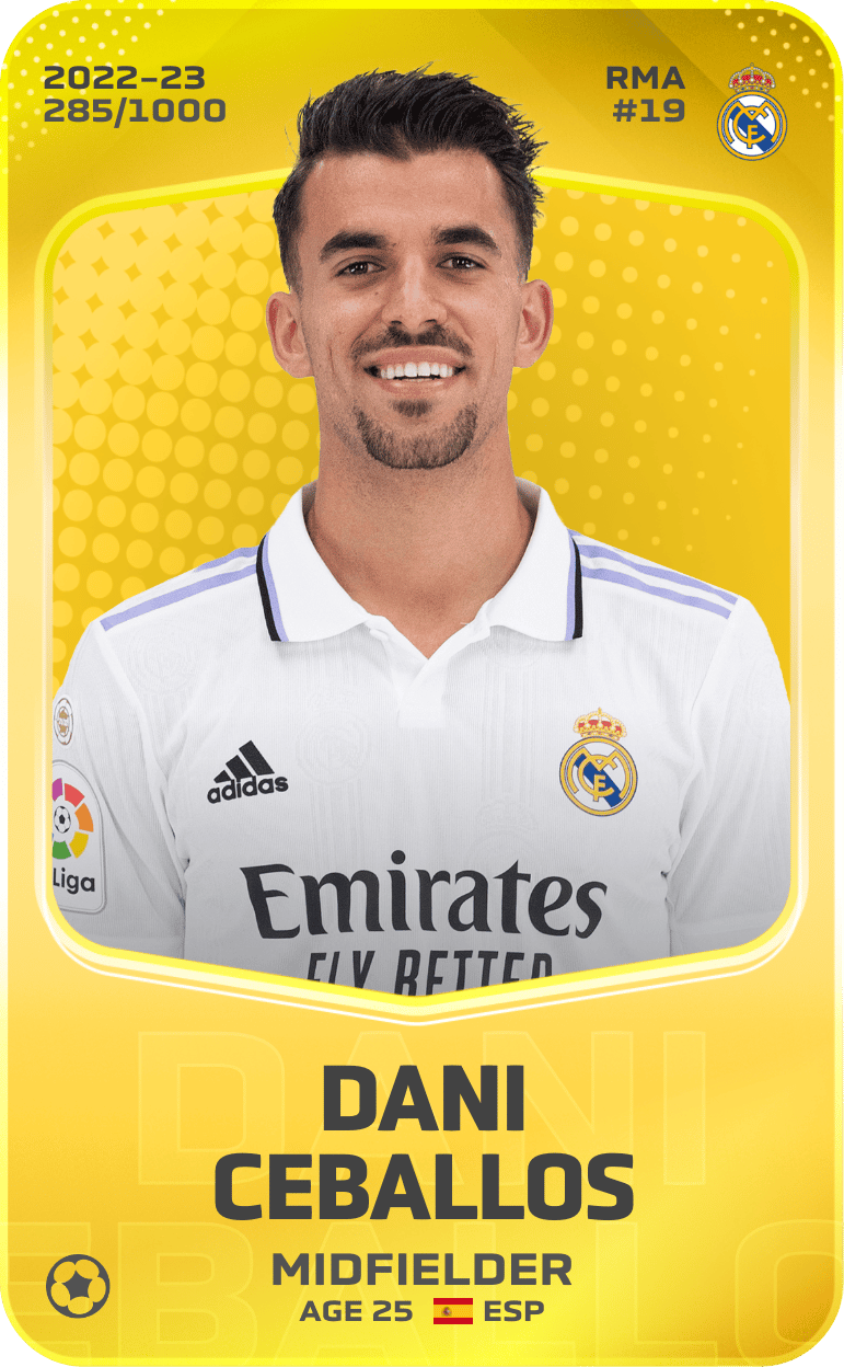 Dani Ceballos 2022-23 • Limited 285/1000