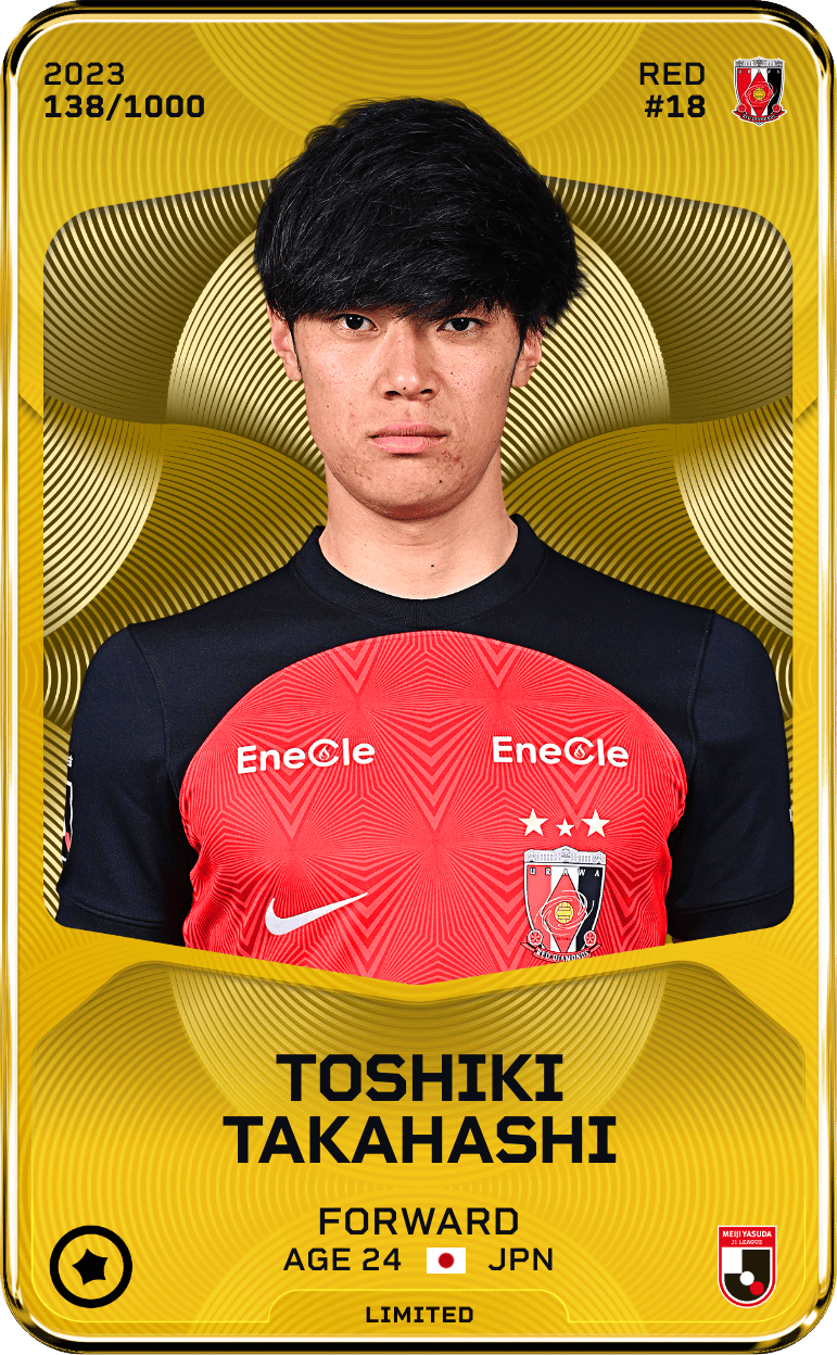 Toshiki Takahashi 2023-24 • Limited 138/1000