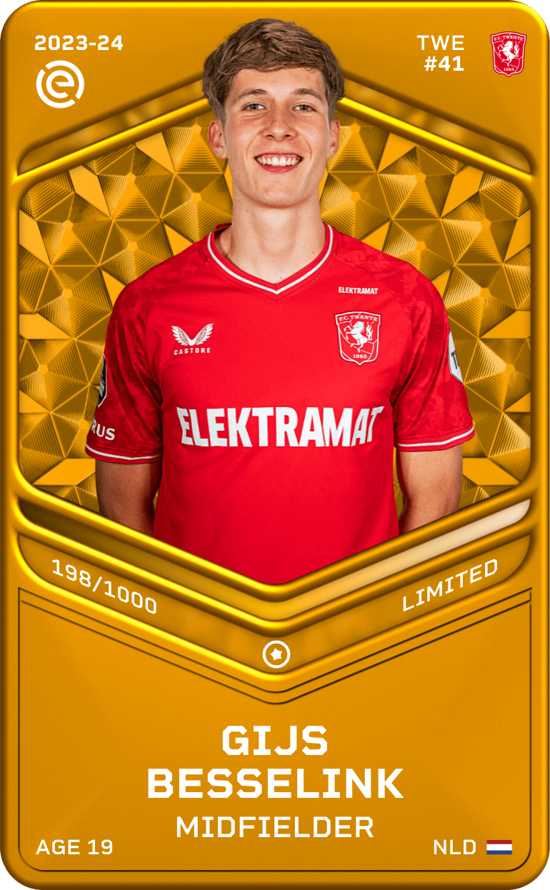 Gijs Besselink 2023-24 • Limited 198/1000