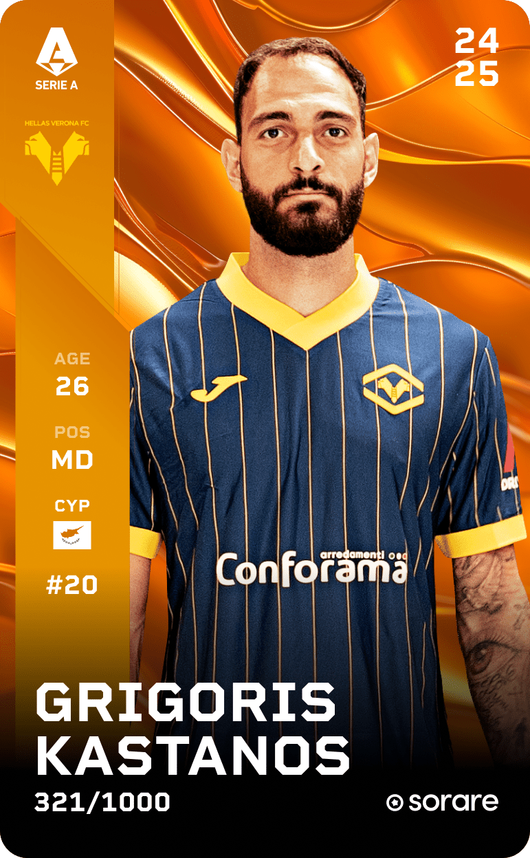 Grigoris Kastanos 2024-25 • Limited 321/1000
