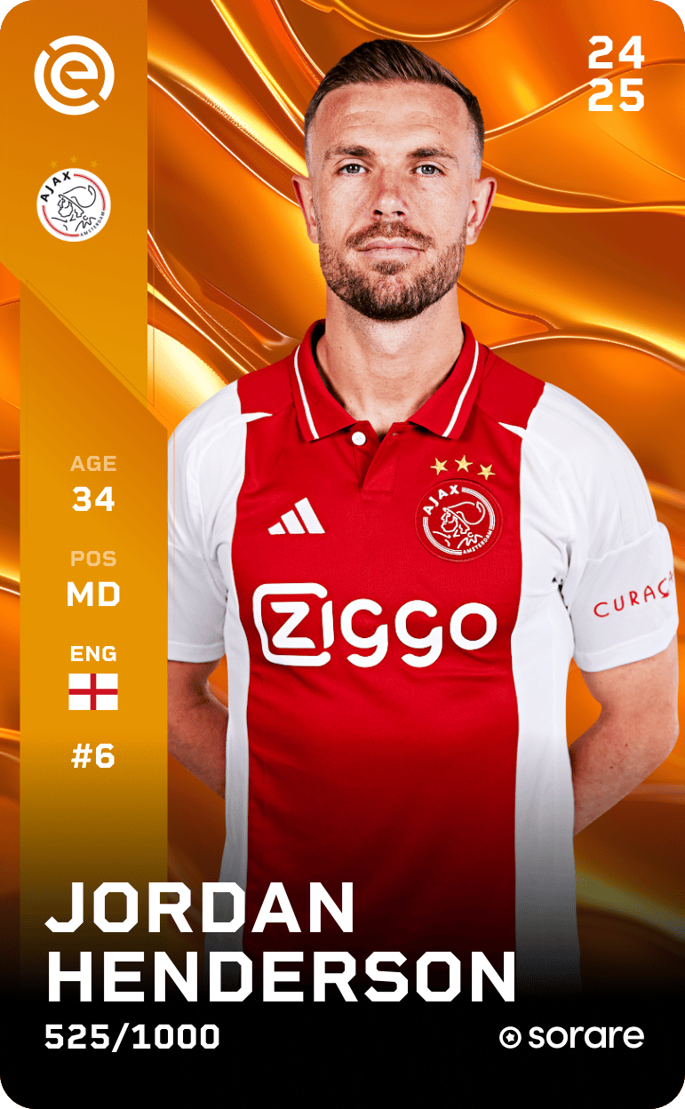 Jordan Henderson 2024-25 • Limited 525/1000