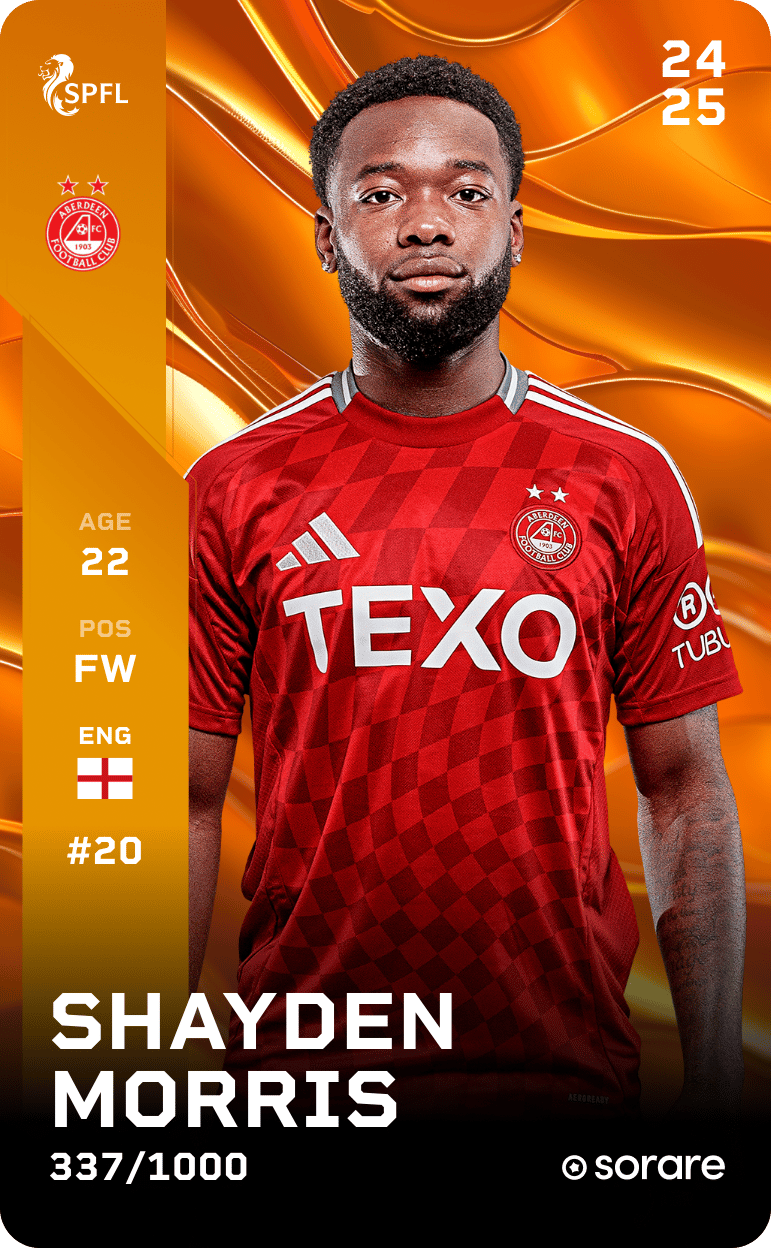Shayden Morris 2024-25 • Limited 337/1000