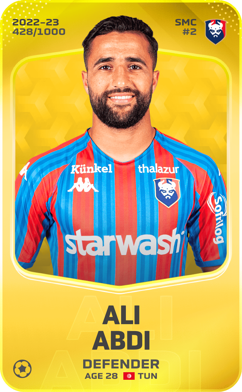 Ali Abdi 2022-23 • Limited 428/1000