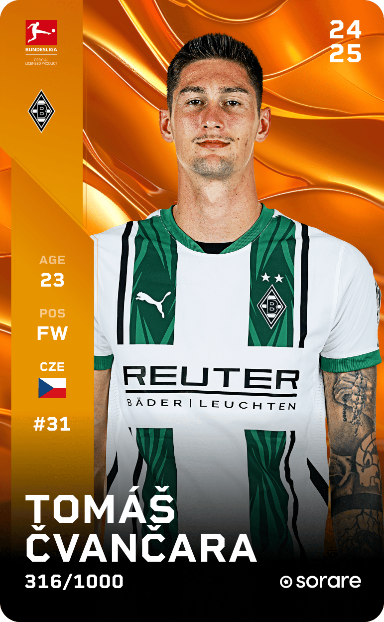 Tomáš Čvančara 2024-25 • Limited 316/1000