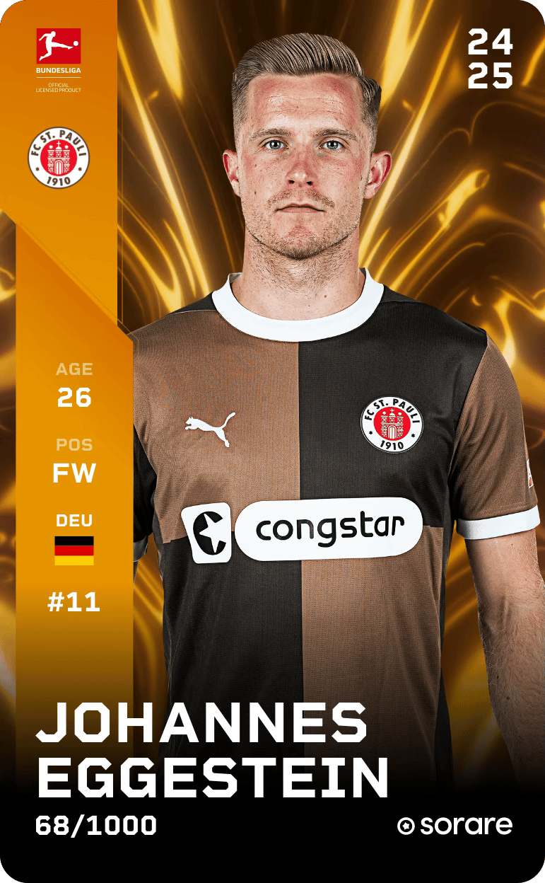 Johannes Eggestein 2024-25 • Limited 68/1000