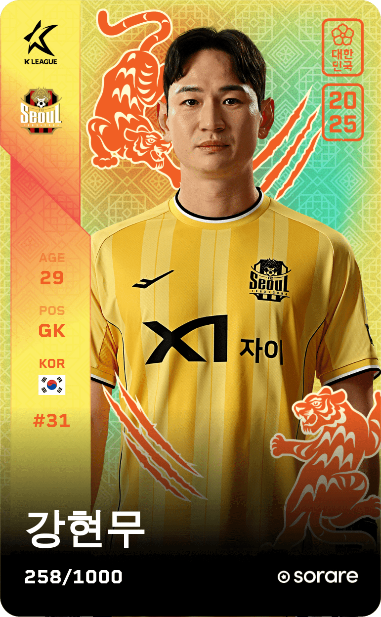 Kang Hyeon-Mu 2025-26 • Limited 258/1000