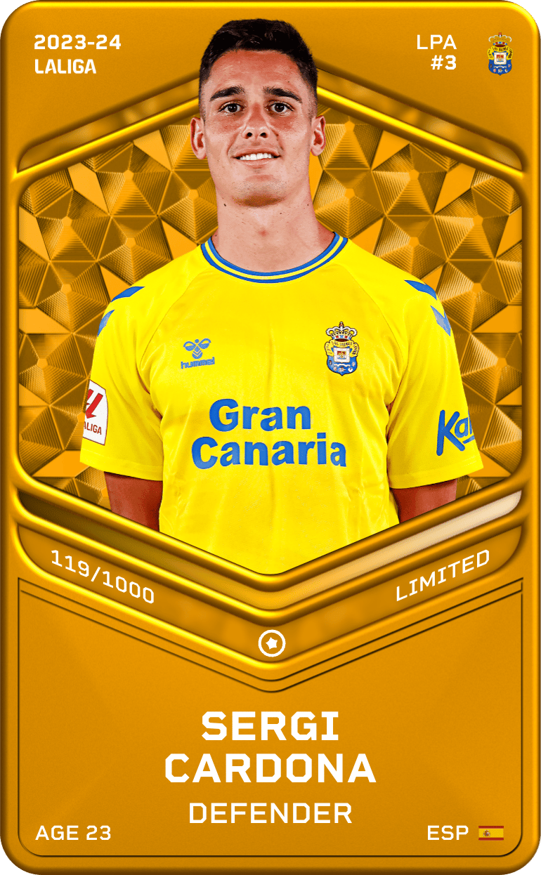 Sergi Cardona 2023-24 • Limited 119/1000