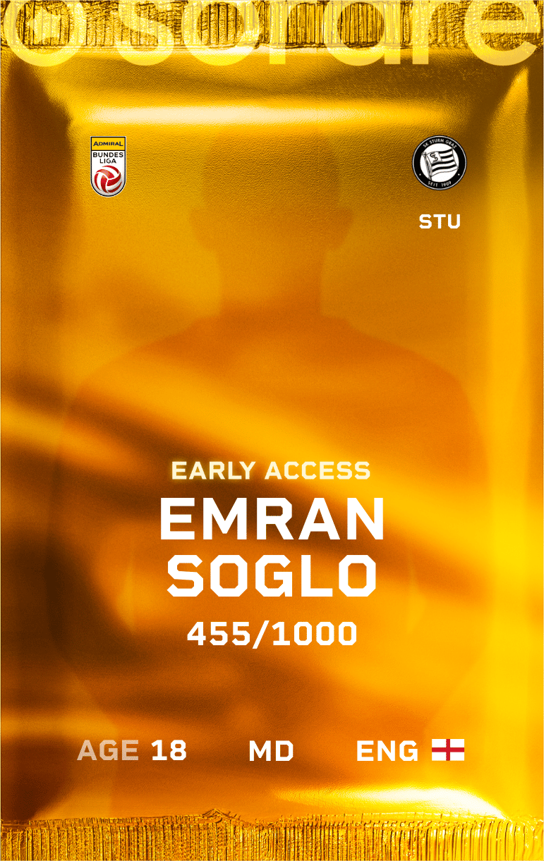 Emran Soglo 2024-25 • Limited 455/1000