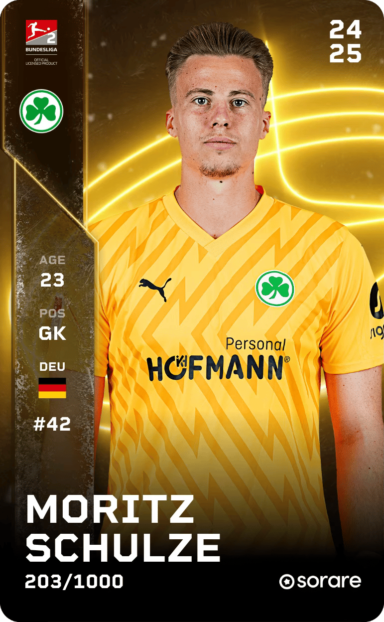 Moritz Schulze 2024-25 • Limited 203/1000