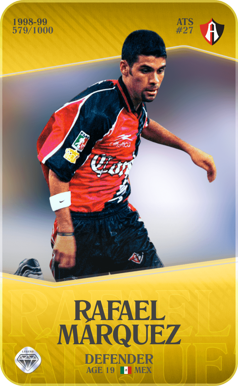 Rafael Márquez 1998-99 • Limited 579/1000