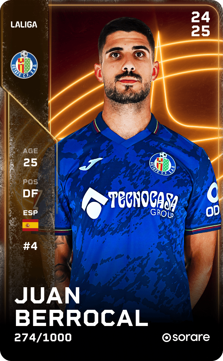 Juan Berrocal 2024-25 • Limited 274/1000