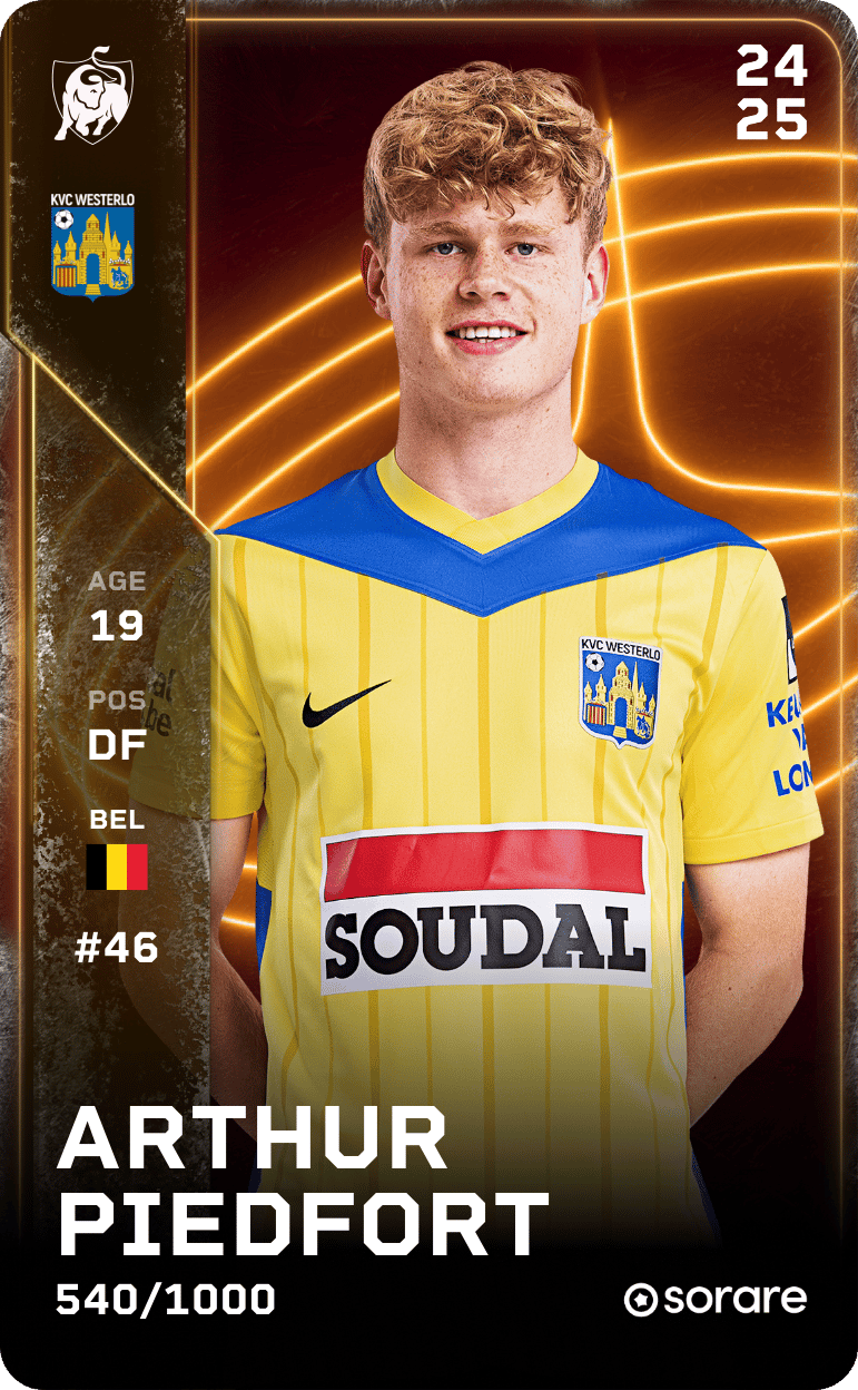 Arthur Piedfort 2024-25 • Limited 540/1000