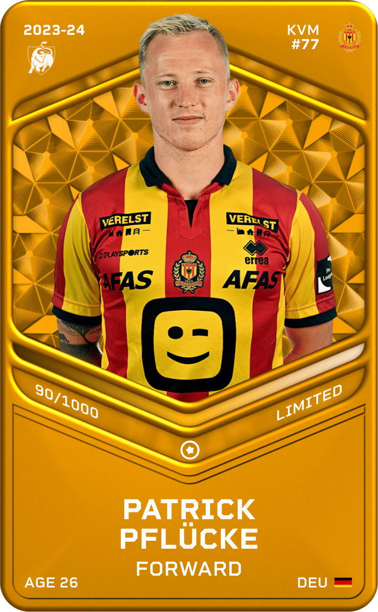 Patrick Pflücke 2023-24 • Limited 90/1000