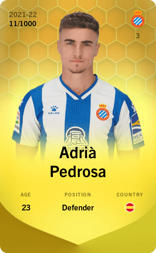Adrià Pedrosa 2021-22 • Limited 11/1000