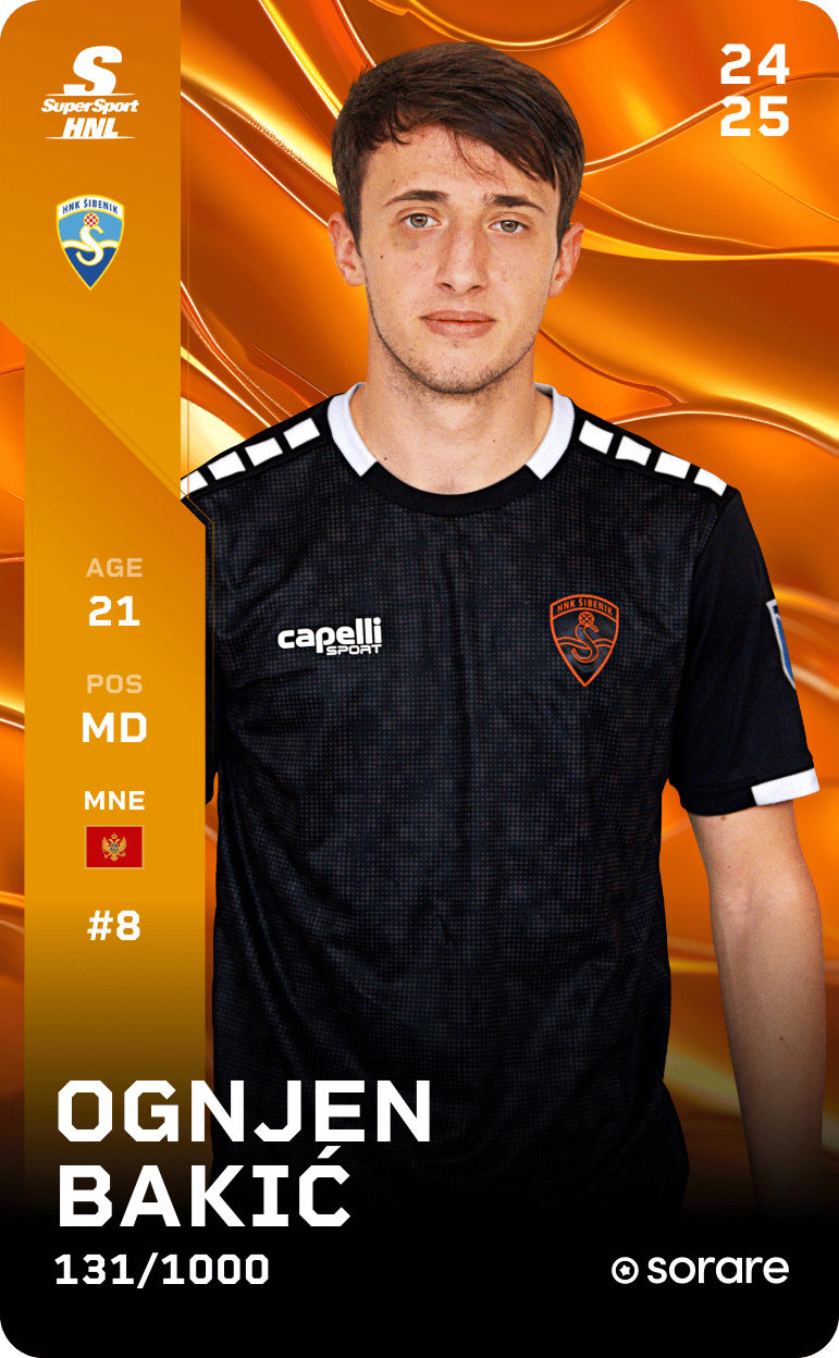 Ognjen Bakić 2024-25 • Limited 131/1000