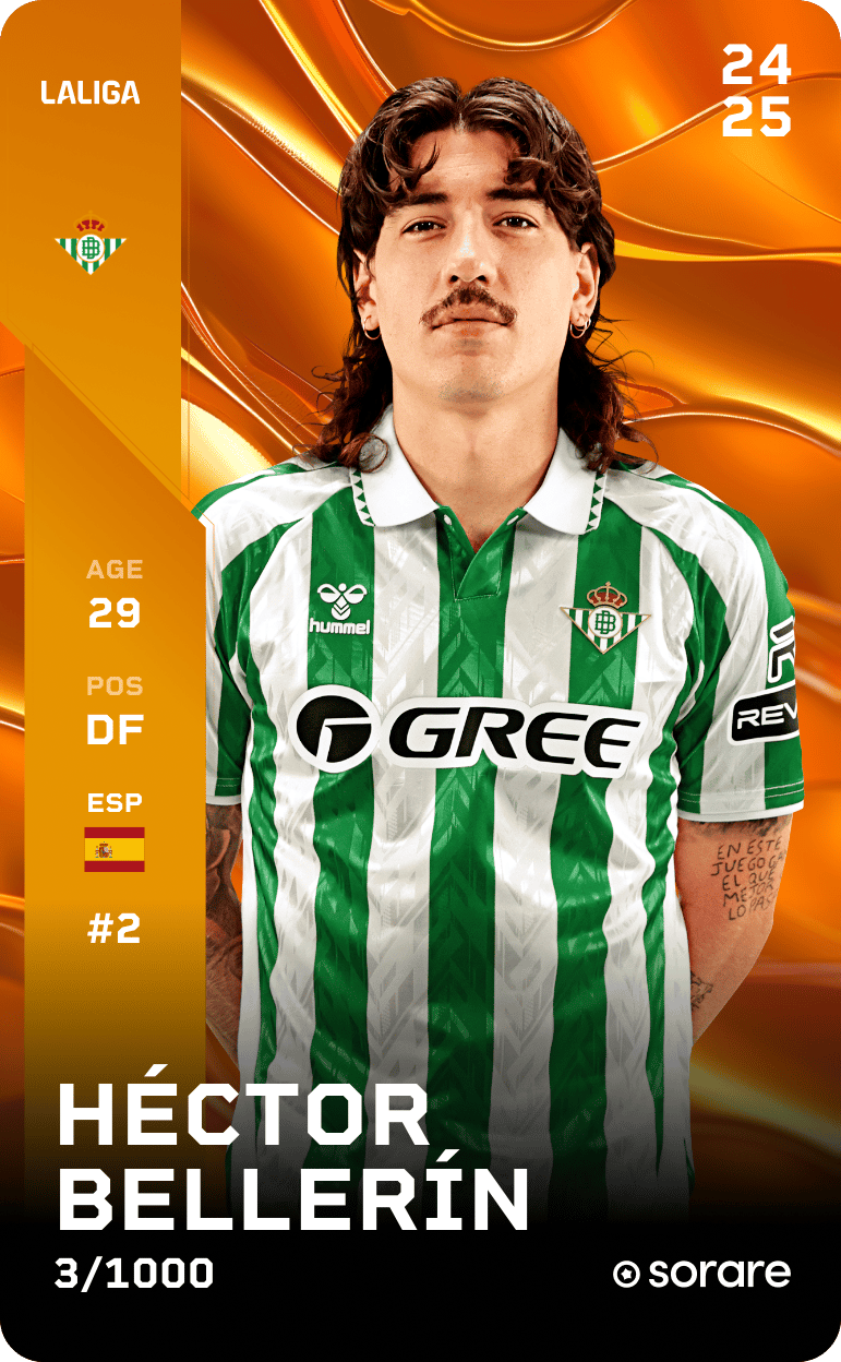 Bellerín 2024-25 • Limited 3/1000