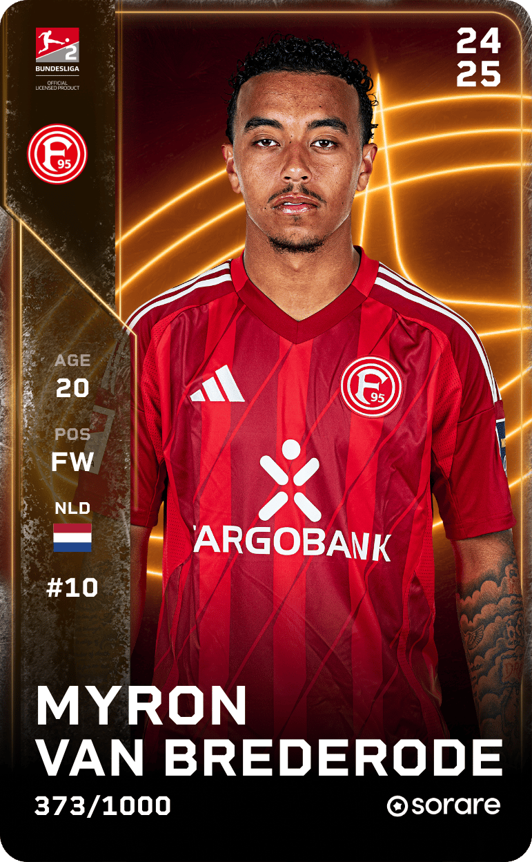 Myron van Brederode 2024-25 • Limited 373/1000