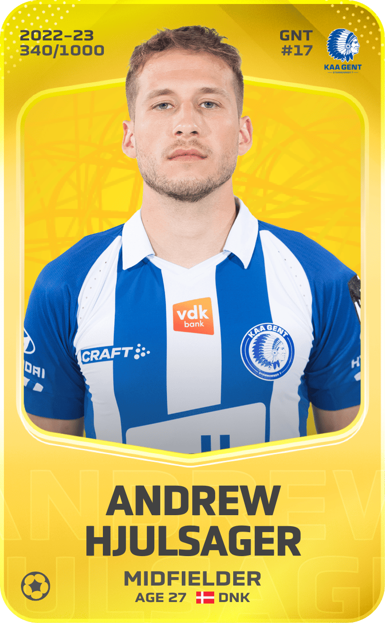 Andrew Hjulsager 2022-23 • Limited 340/1000