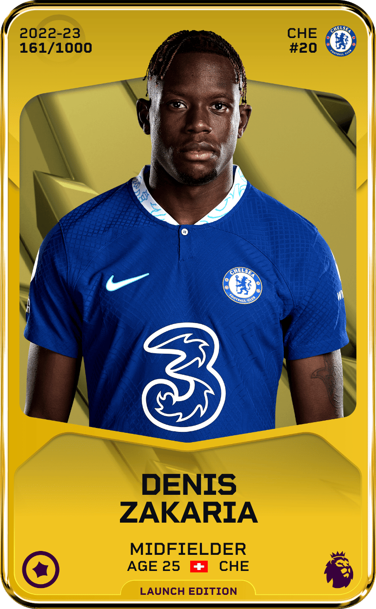 Denis Zakaria 2022-23 • Limited 161/1000