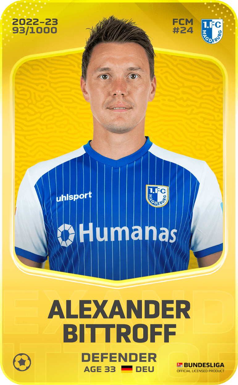 Alexander Bittroff 2022-23 • Limited 93/1000