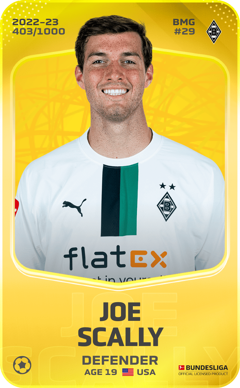 Joe Scally 2022-23 • Limited 403/1000