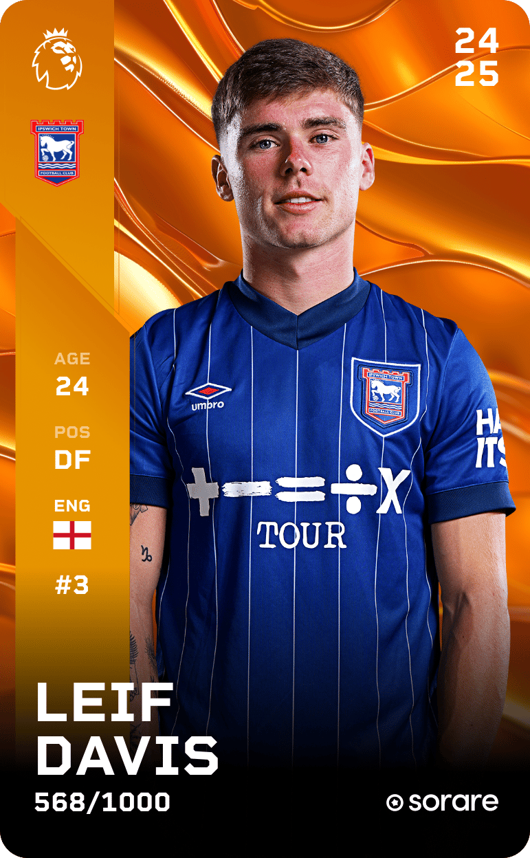 Leif Davis 2024-25 • Limited 568/1000