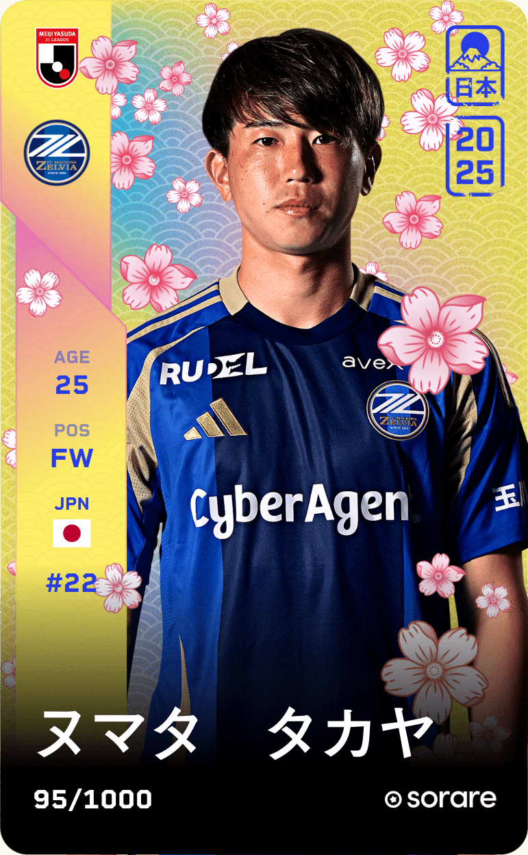 Takaya Numata 2025-26 • Limited 95/1000