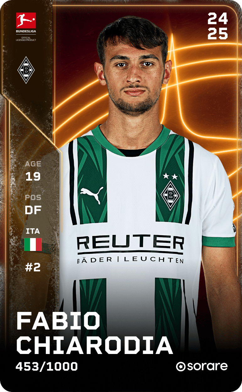 Fabio Chiarodia 2024-25 • Limited 453/1000