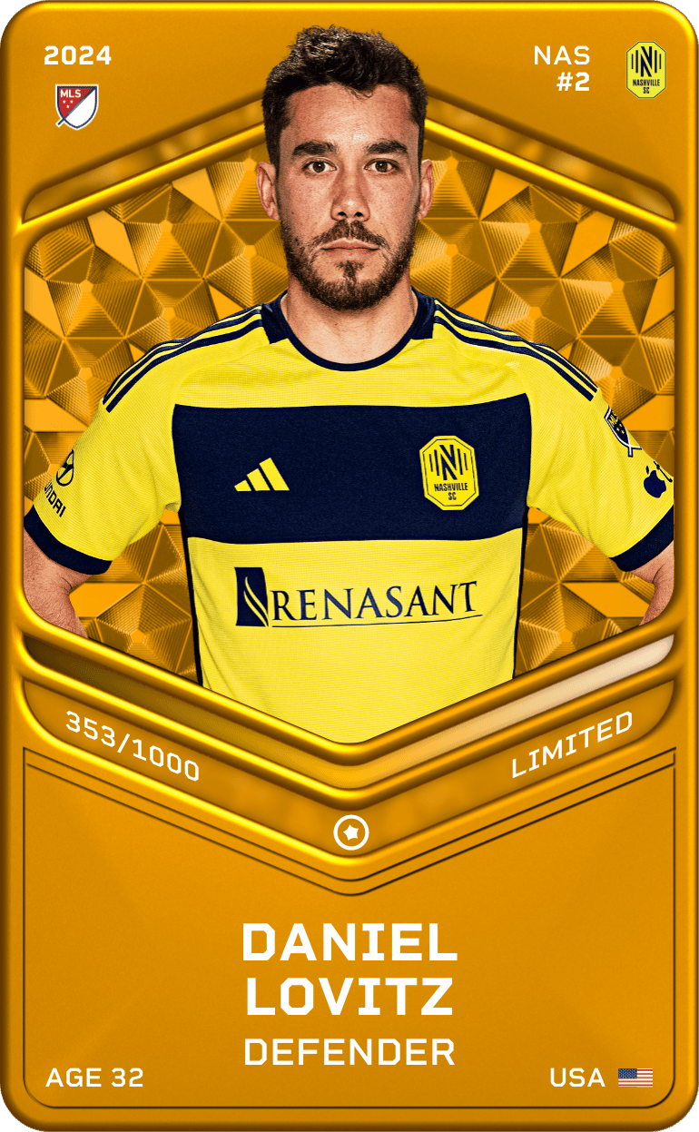 Daniel Lovitz 2024-25 • Limited 353/1000