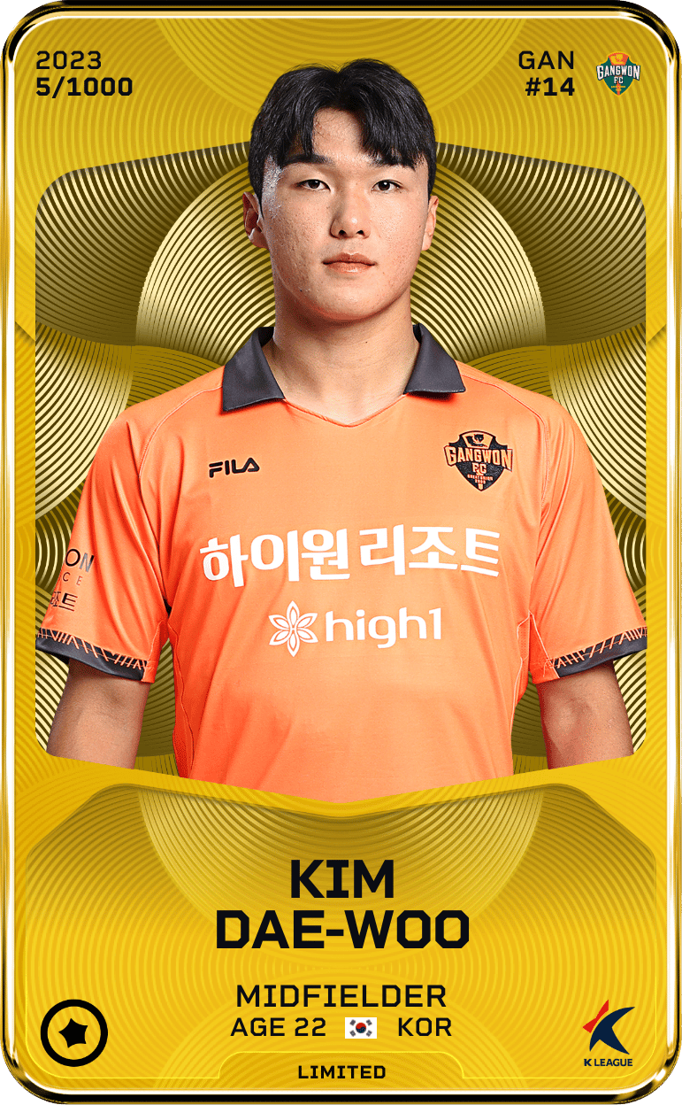 Kim Dae-Woo 2023-24 • Limited 5/1000