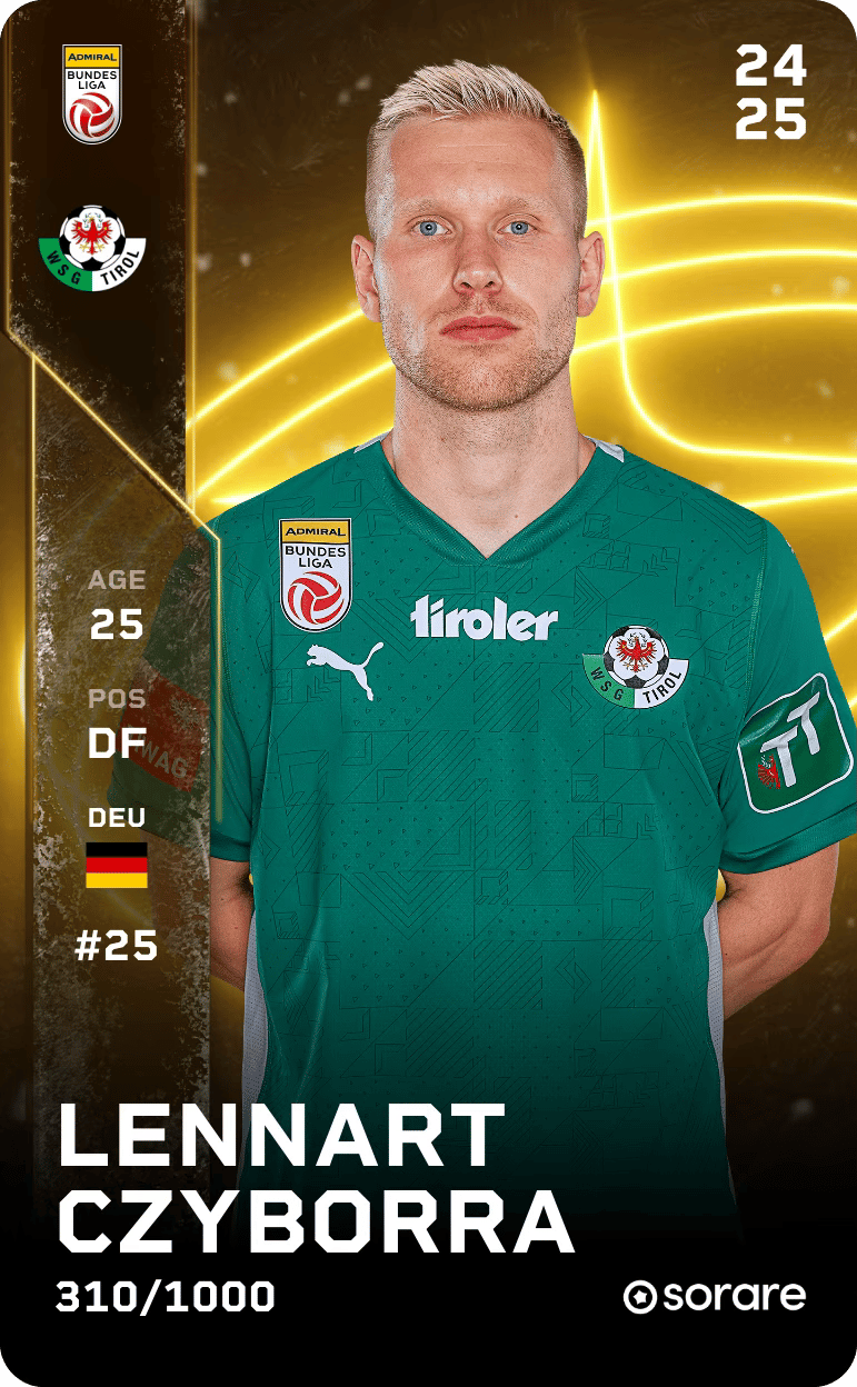 Lennart Czyborra 2024-25 • Limited 310/1000