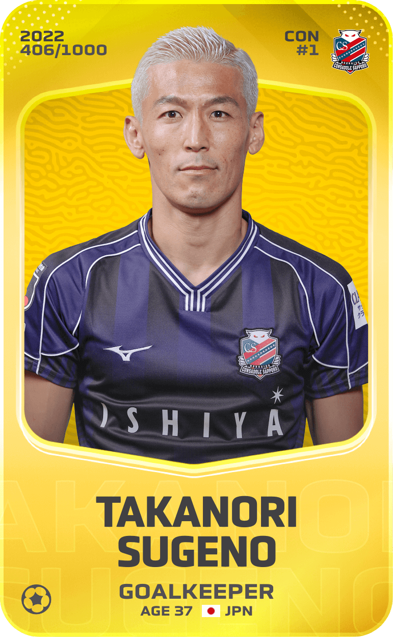 Takanori Sugeno 2022-23 • Limited 406/1000