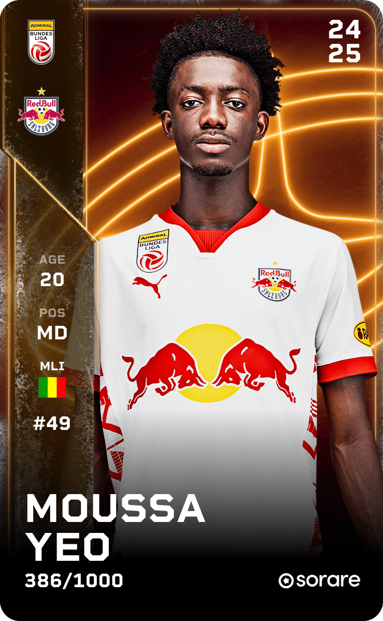 Moussa Yeo 2024-25 • Limited 386/1000