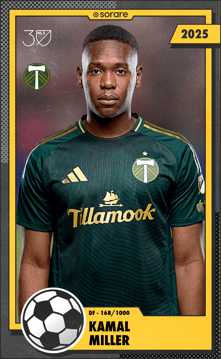 Kamal Miller 2025-26 • Limited 168/1000