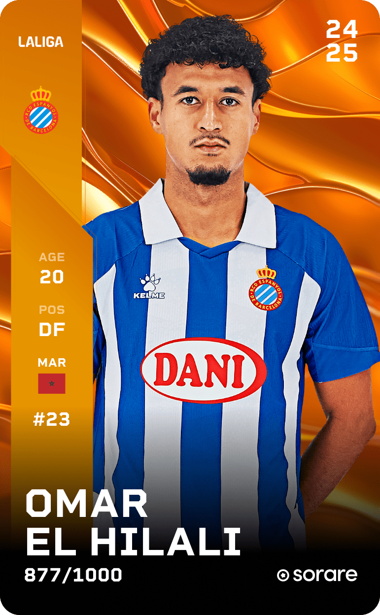 Omar El Hilali 2024-25 • Limited 877/1000