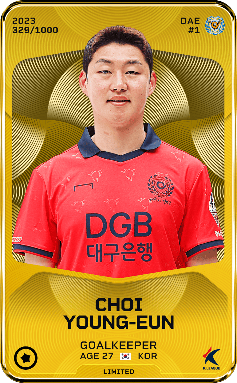 Choi Young-Eun 2023-24 • Limited 329/1000