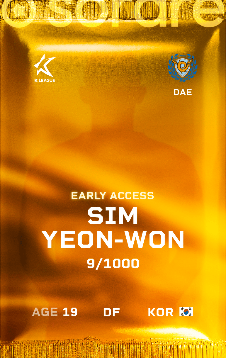 Sim Yeon-Won 2025-26 • Limited 9/1000